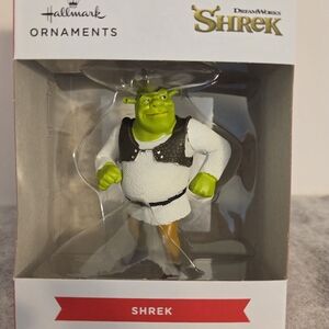 Hallmark Shrek Ornament - Green and White